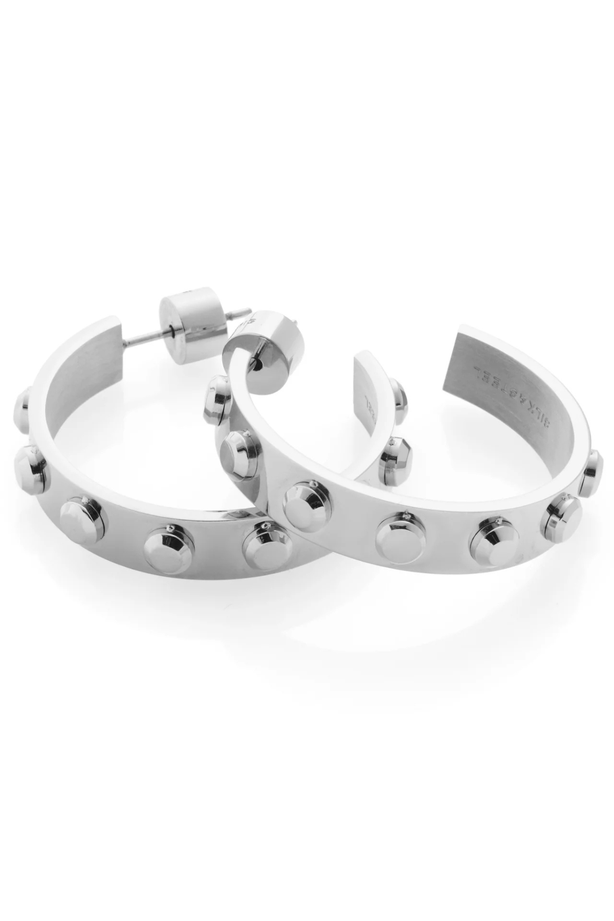 ODYSSEE HOOP EARRINGS  SILVER