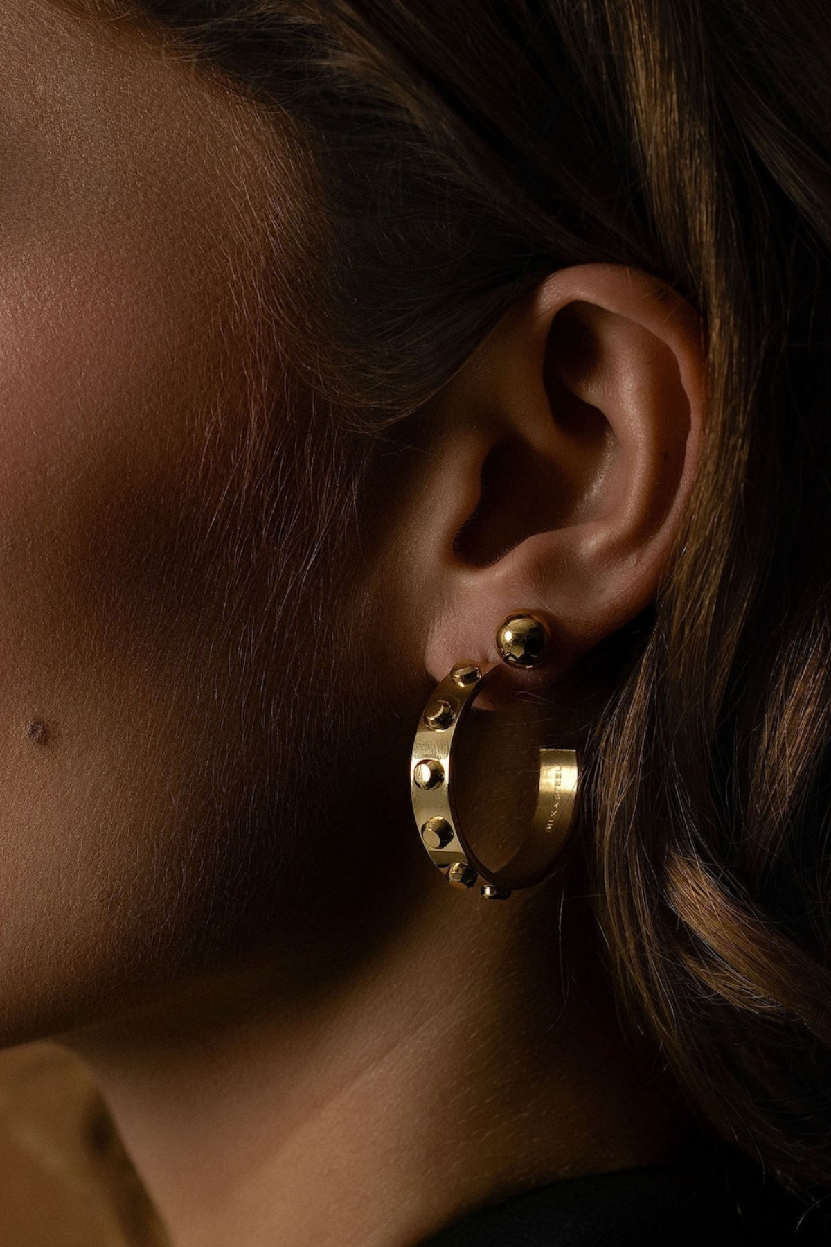 ODYSSEE HOOP EARRINGS GOLD