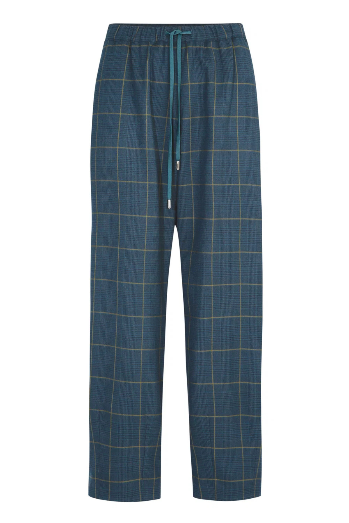 OFF TRACK PANT NAVY CHECK