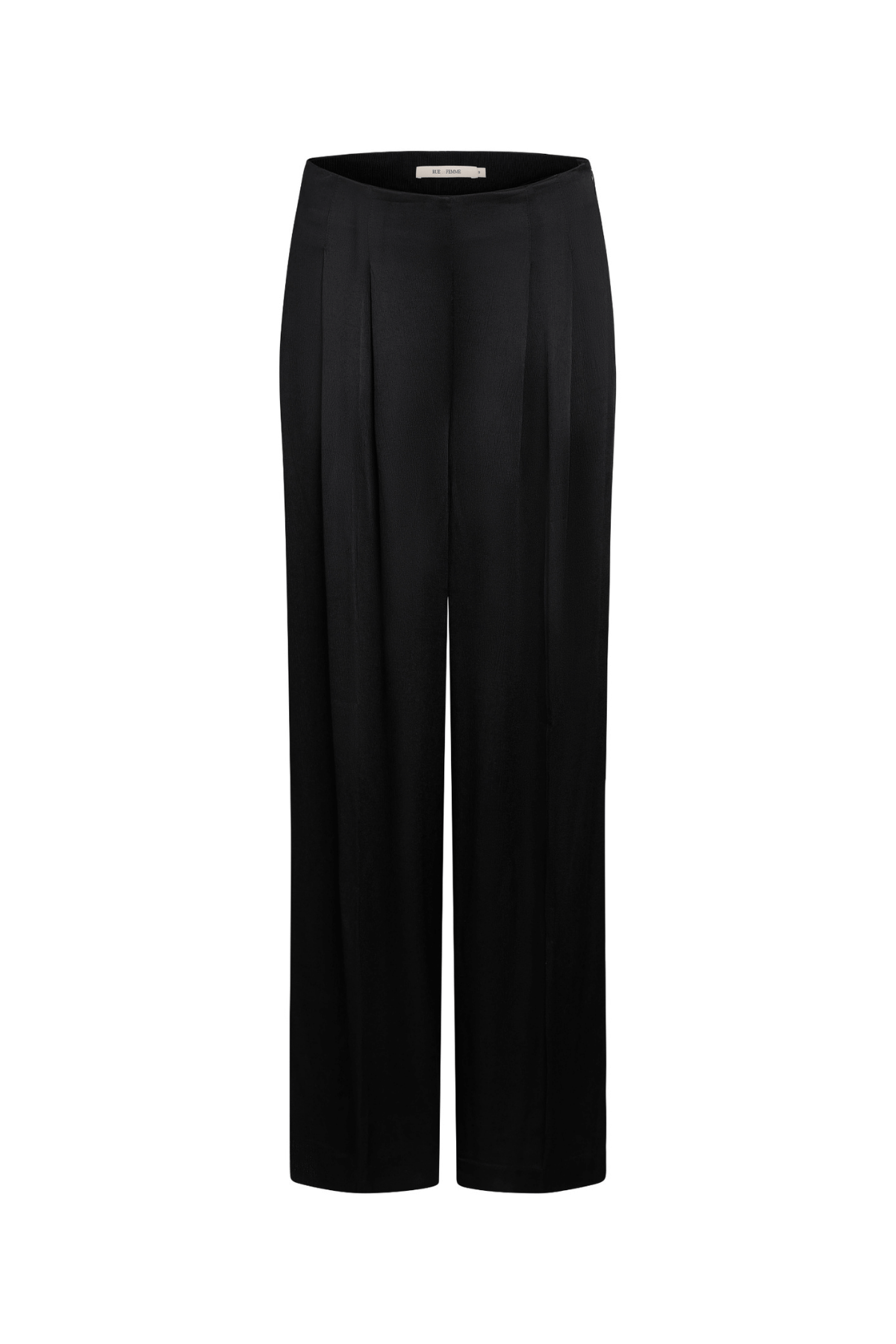OLANA PLEAT PANTS BLACK