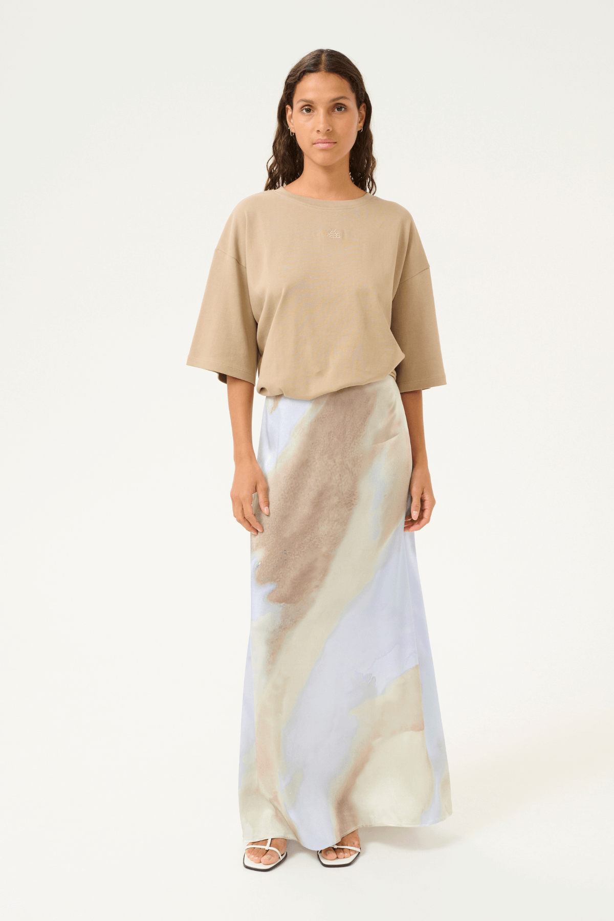 OLGA SKIRT OLGA PRINT HEATHER