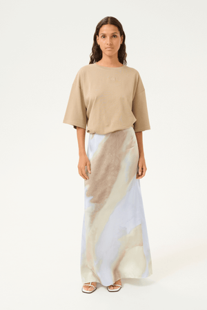 OLGA SKIRT OLGA PRINT HEATHER