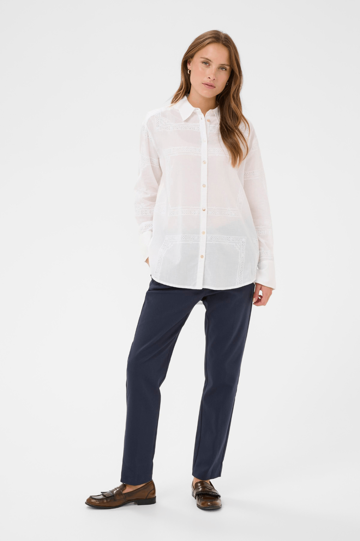 OLICIA SHIRT BRIGHT WHITE