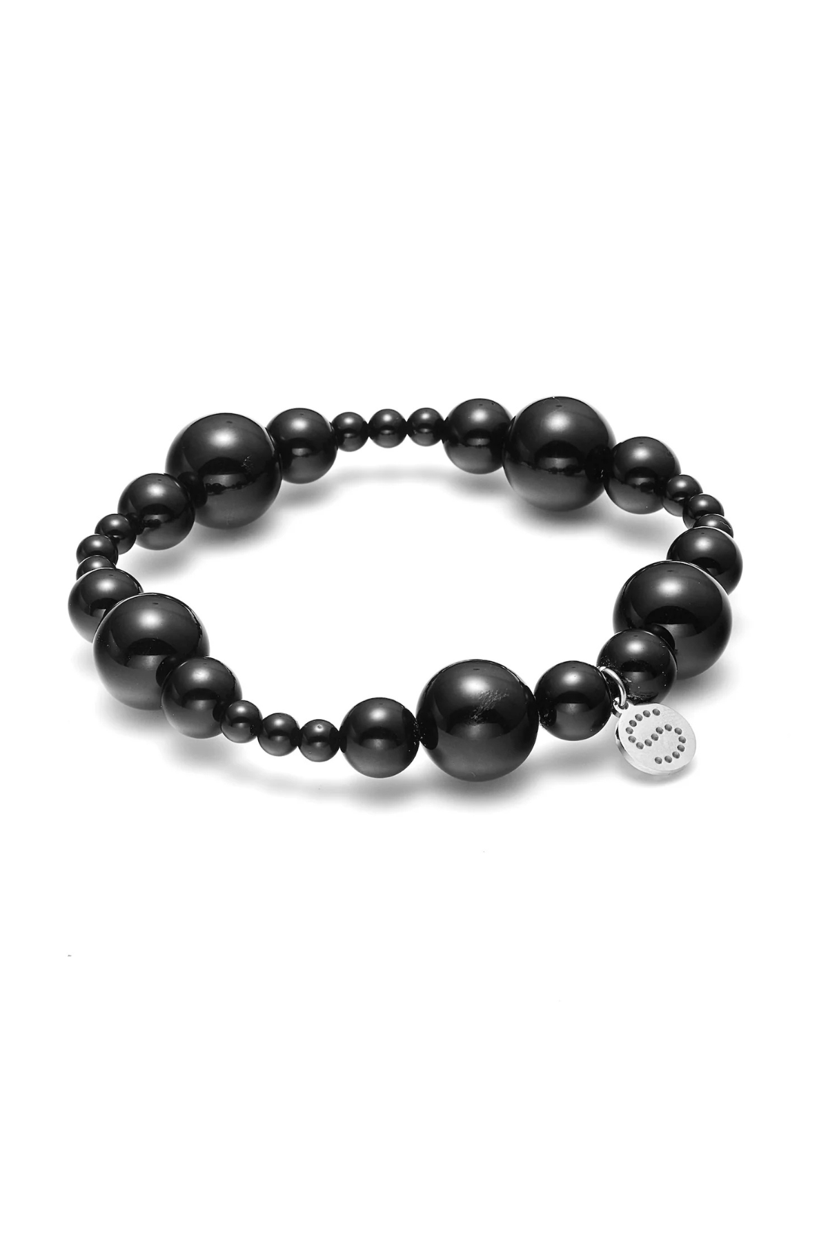OMBRE BRACELET BLACK/SILVER