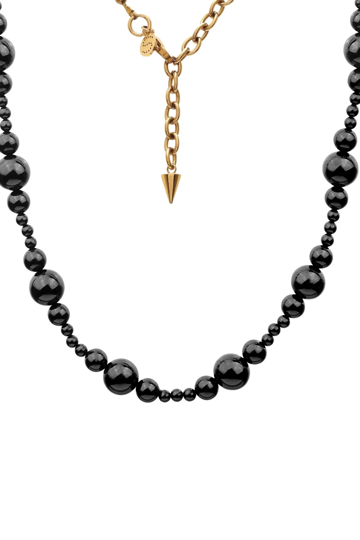 OMBRE NECKLACE BLACK/GOLD