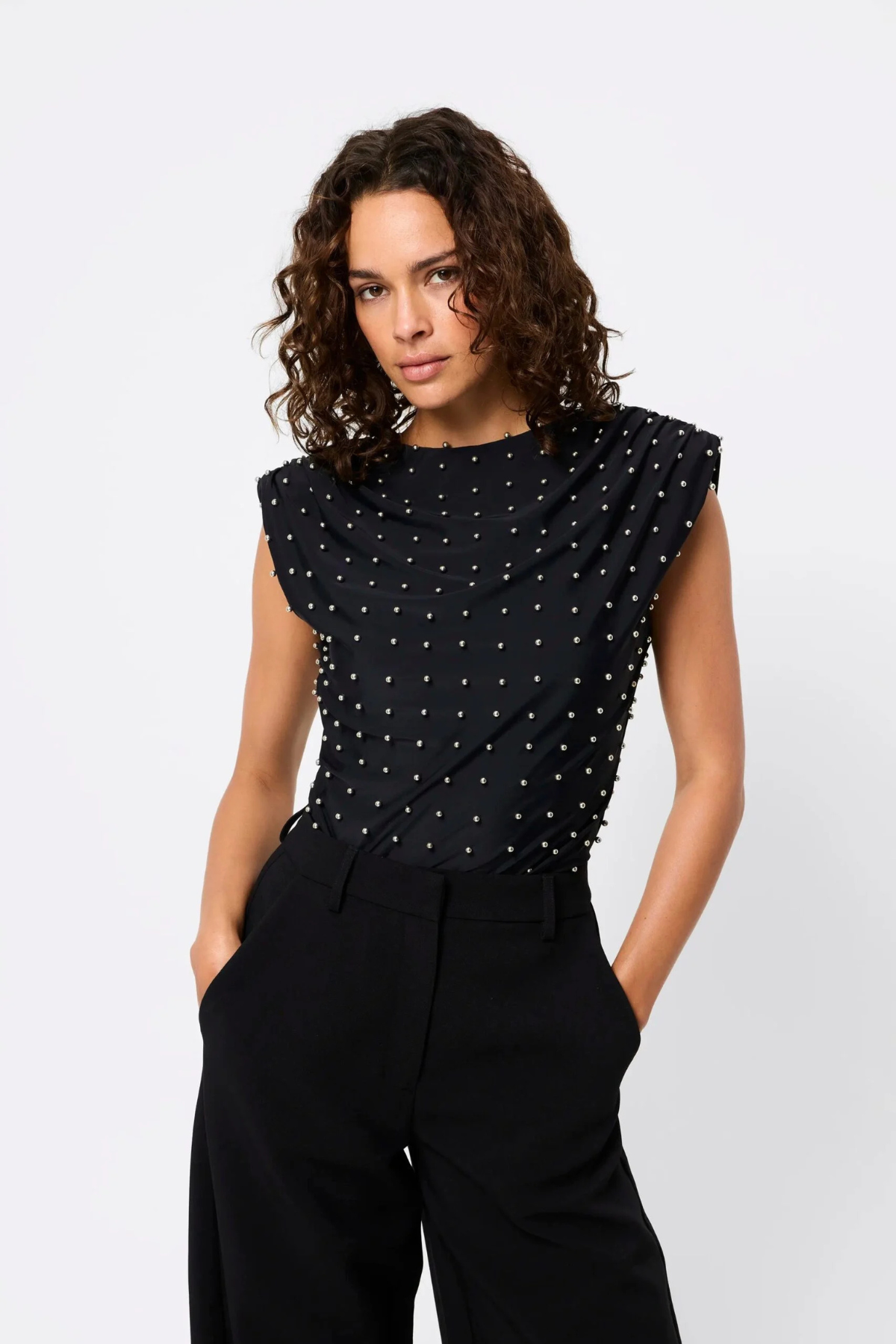 OPAL TOP BLACK