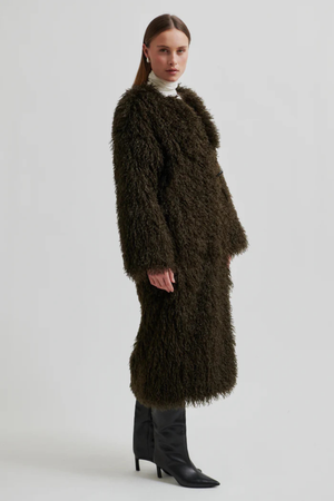 OPHIE FLUFFY COAT DELICIOSO