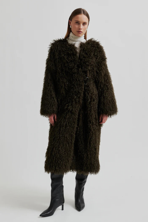 OPHIE FLUFFY COAT DELICIOSO