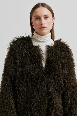 OPHIE FLUFFY COAT DELICIOSO