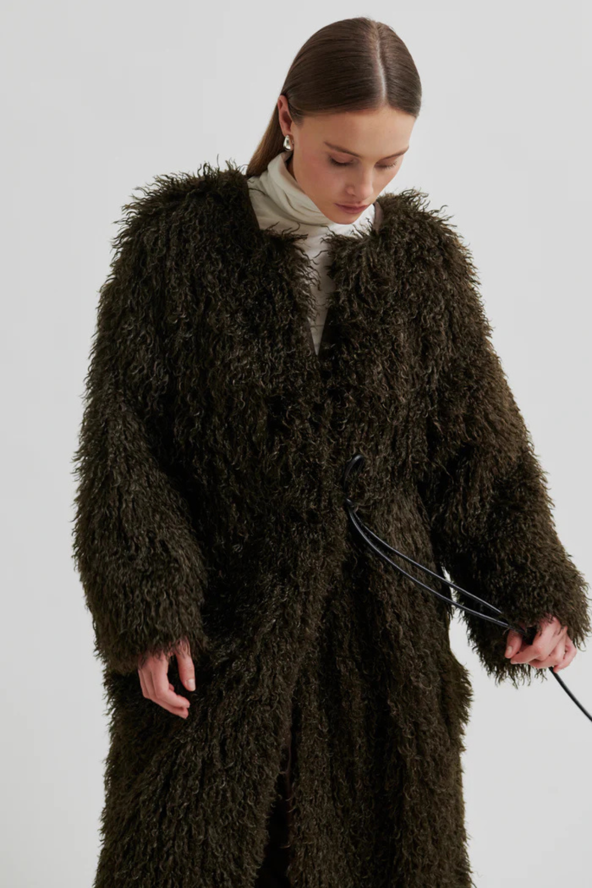 OPHIE FLUFFY COAT DELICIOSO