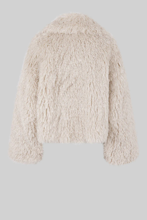 OPHIE FLUFFY JACKET TOFU