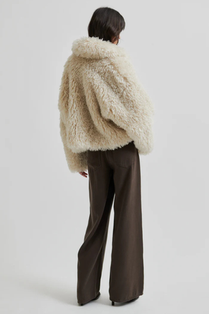 OPHIE FLUFFY JACKET TOFU