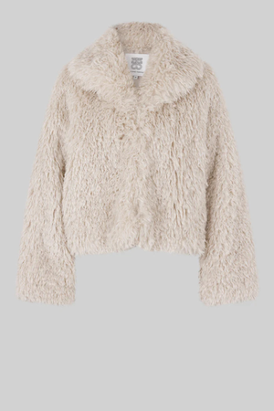 OPHIE FLUFFY JACKET TOFU