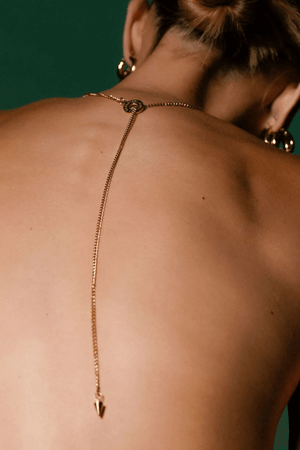 ORBIT LARIAT SILVER
