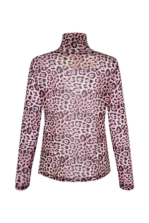 ORIE HIGH NECK BLOUSE PINK