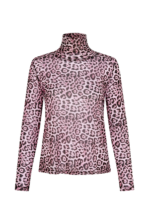 ORIE HIGH NECK BLOUSE PINK