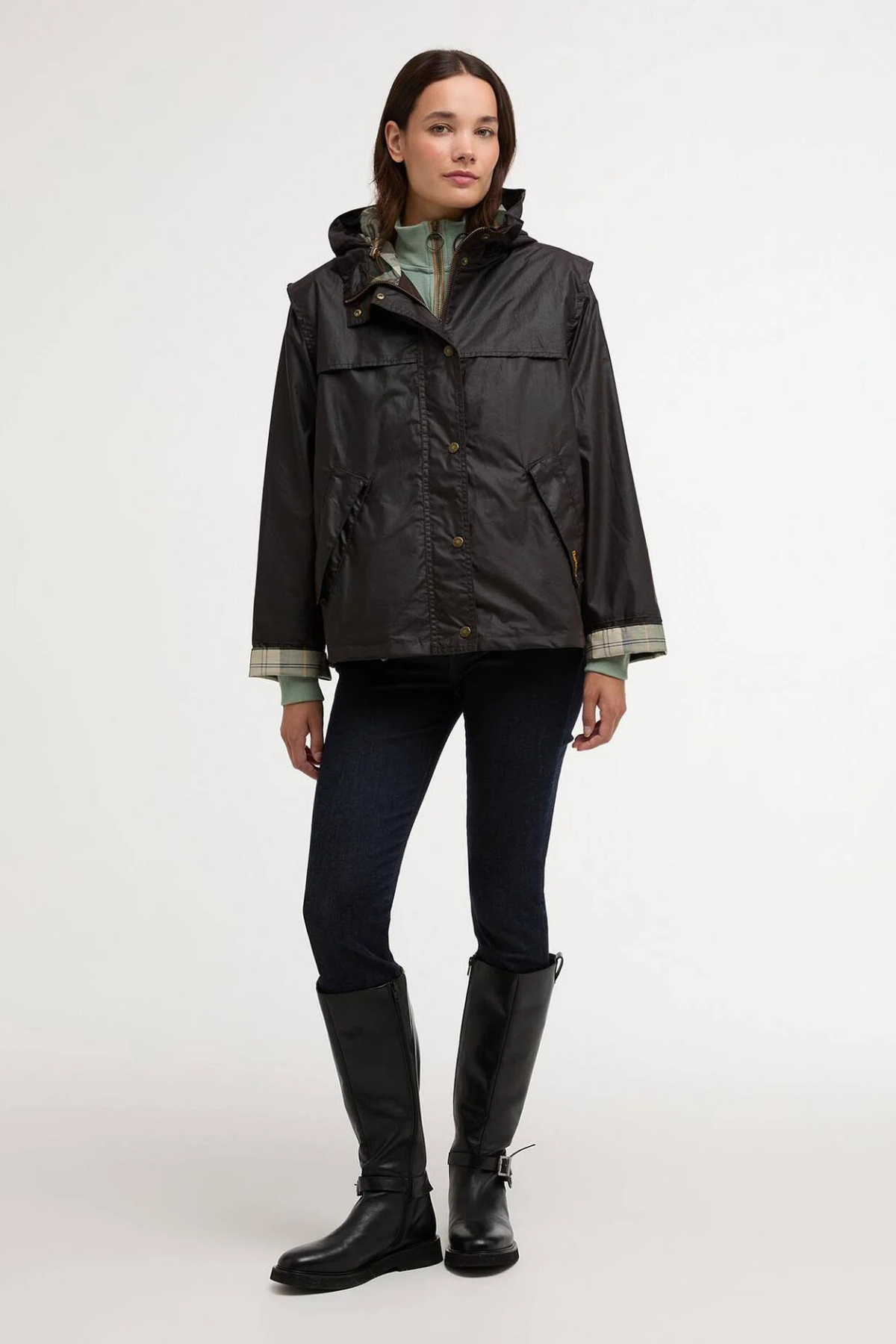 ORNELLA WAX JACKET RUSTIC/ANCIENT