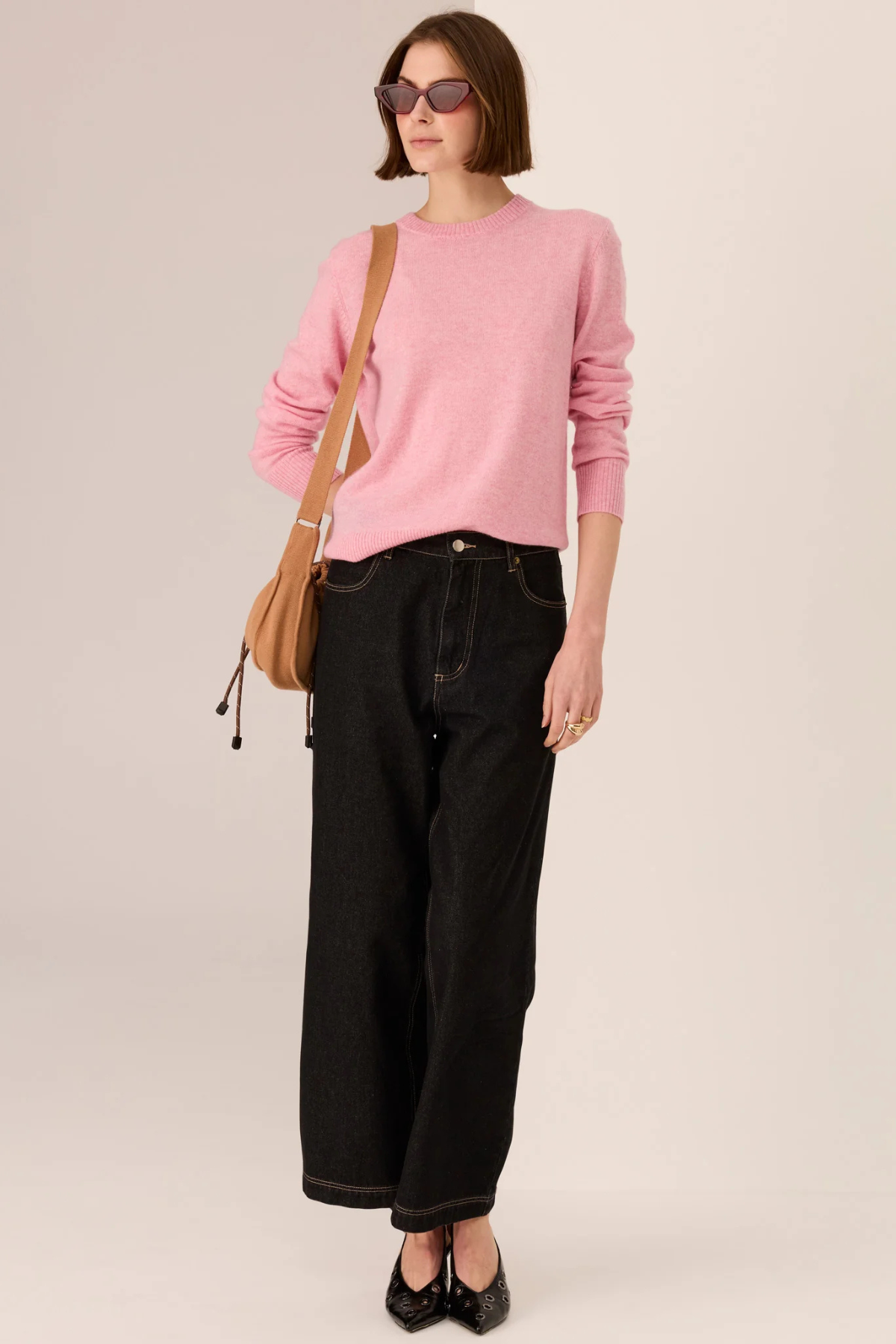 ORSON CREW KNIT PINK