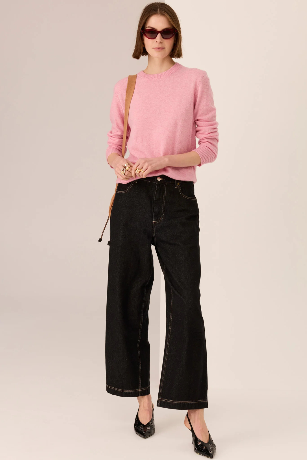 ORSON CREW KNIT PINK