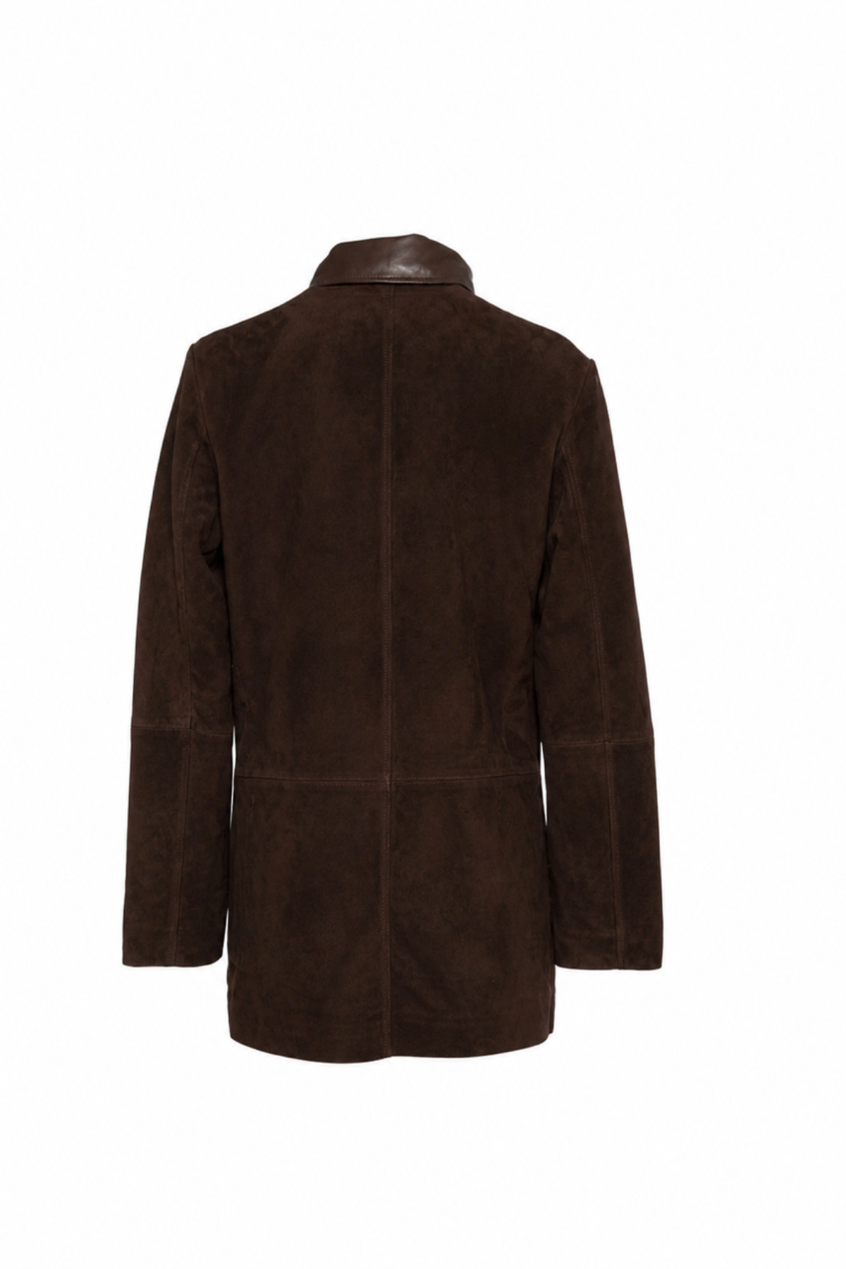 OUTBACK COAT CHOCOLATE SUEDE