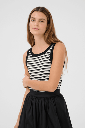 OVA BOAT TOP OVA BLACK STRIPE