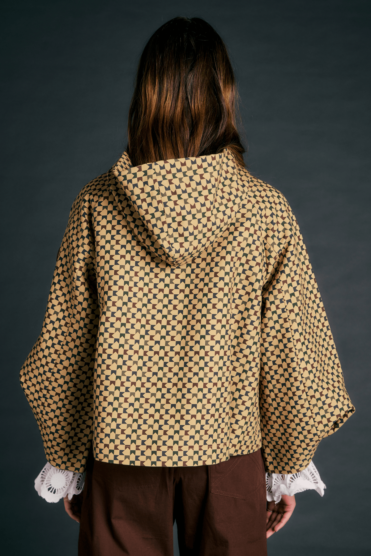 OVERTIME JACKET TAN MULTI