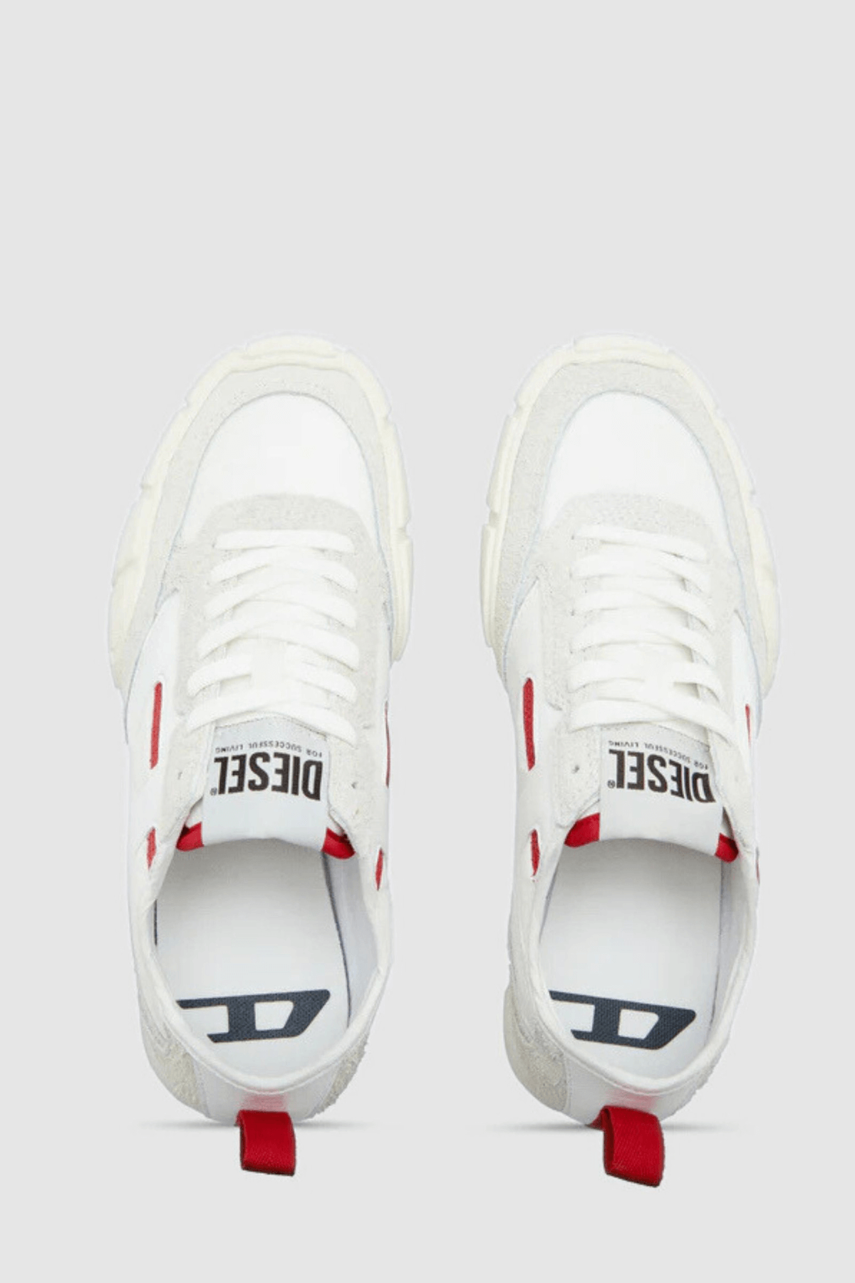 PAGODHA LOW WOMENS SNEAKERS WHITE/RED
