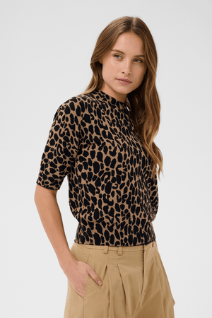 PALOMA PULLOVER TIGERS EYE SPOTTY LEOPARD