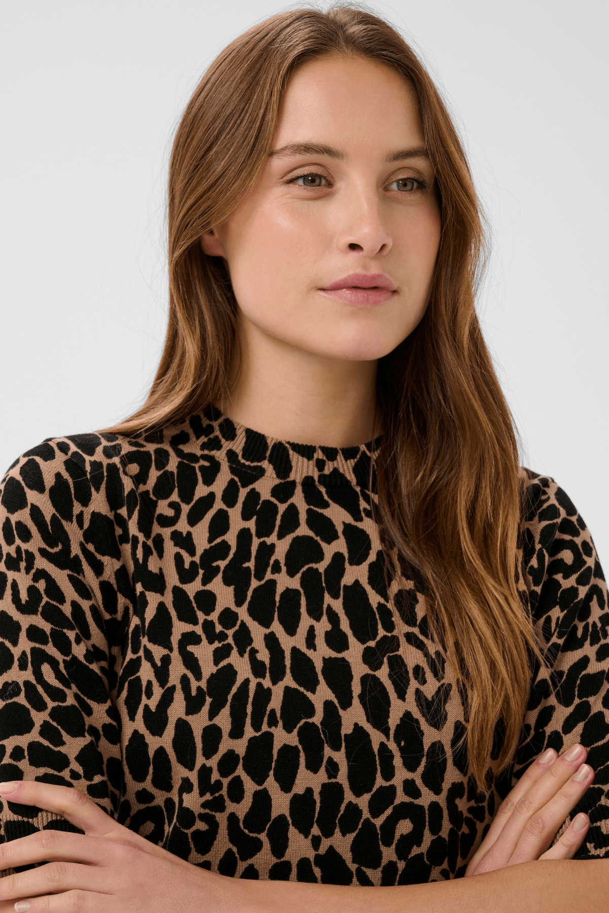 PALOMA PULLOVER TIGERS EYE SPOTTY LEOPARD