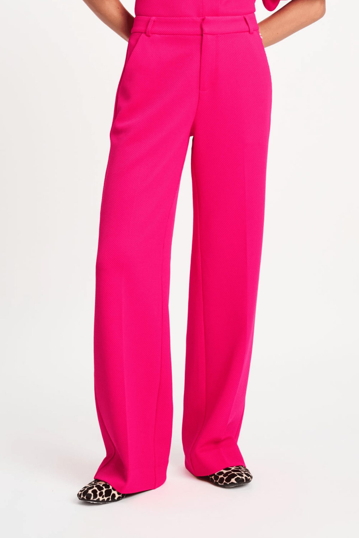 LARA PANTS BRIGHT ROSE