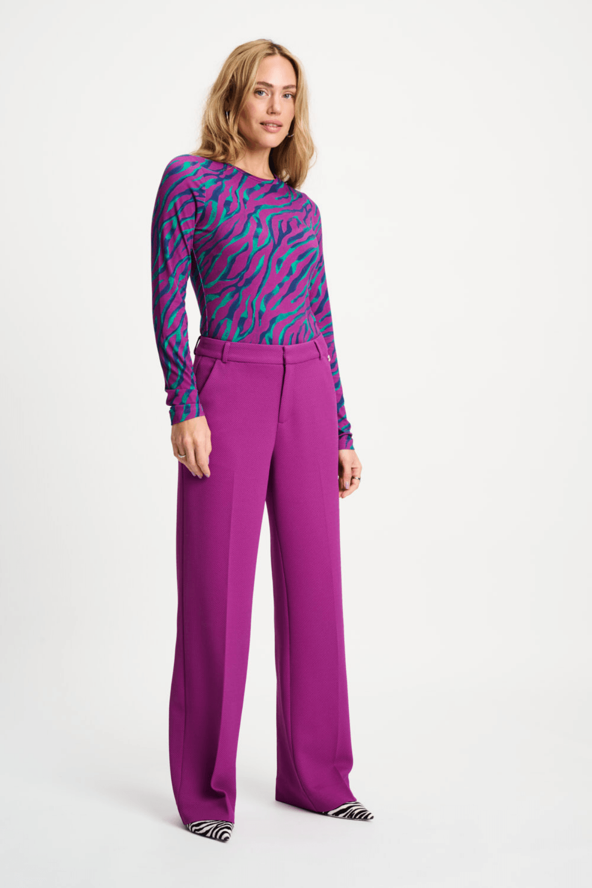LARA PANTS WILD PURPLE