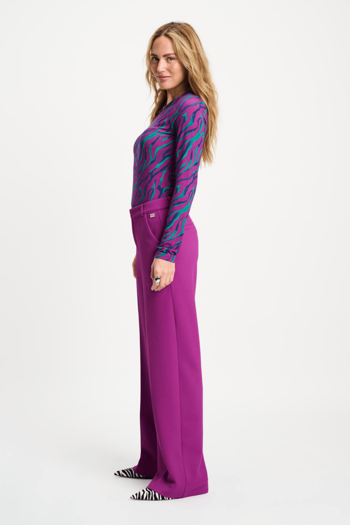 LARA PANTS WILD PURPLE