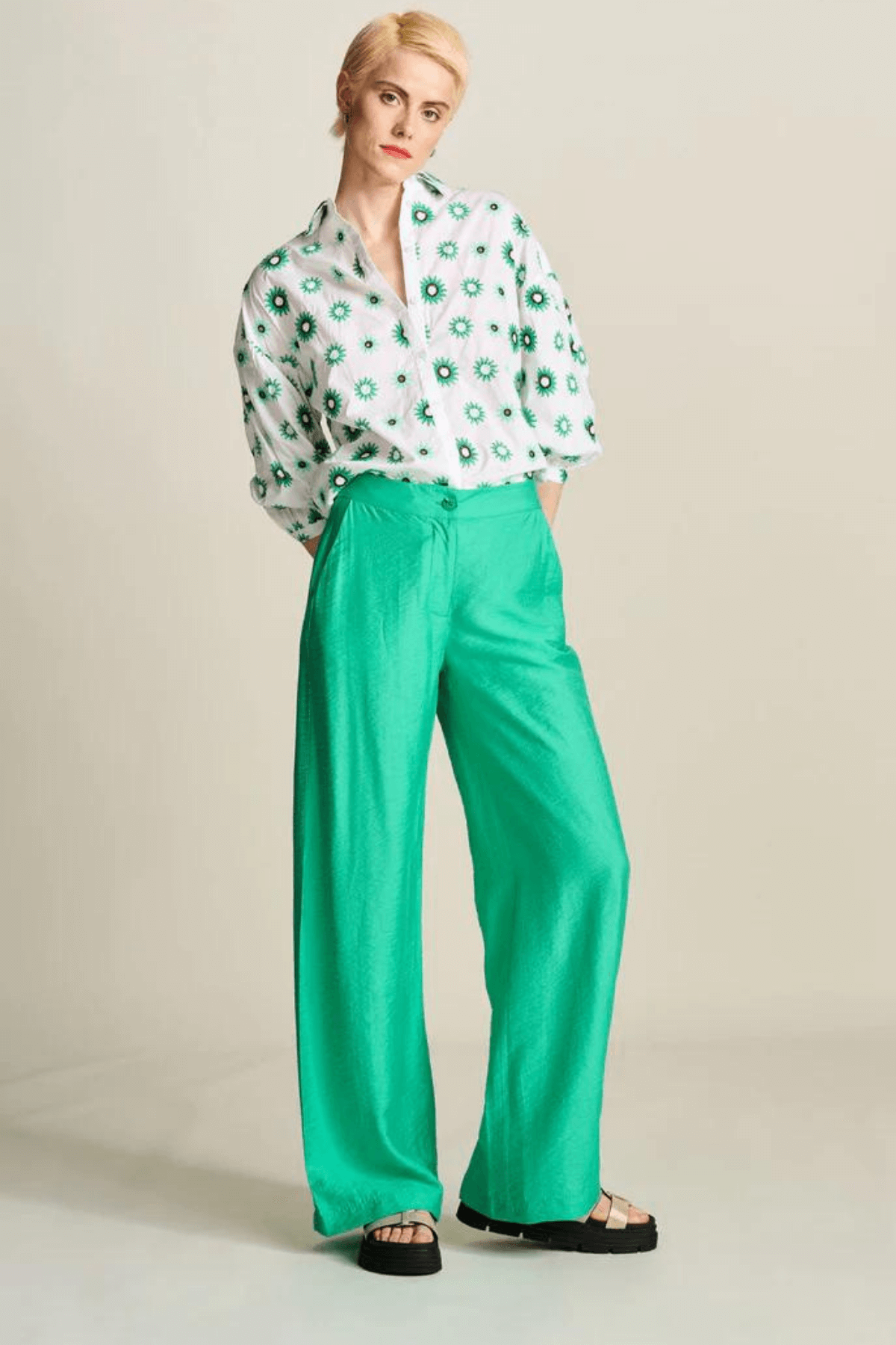 PANTS LUSH GREEN