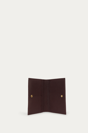 PASSPORT WALLET DARK CHERRY