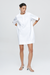 PATCH POCKET DRESS BLANC