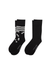 RUNAWAY PEARLS SOCKS 2 PACK BLACK