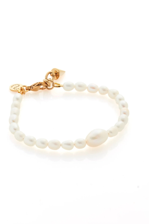 PEARL BRACELET PEARL/GOLD