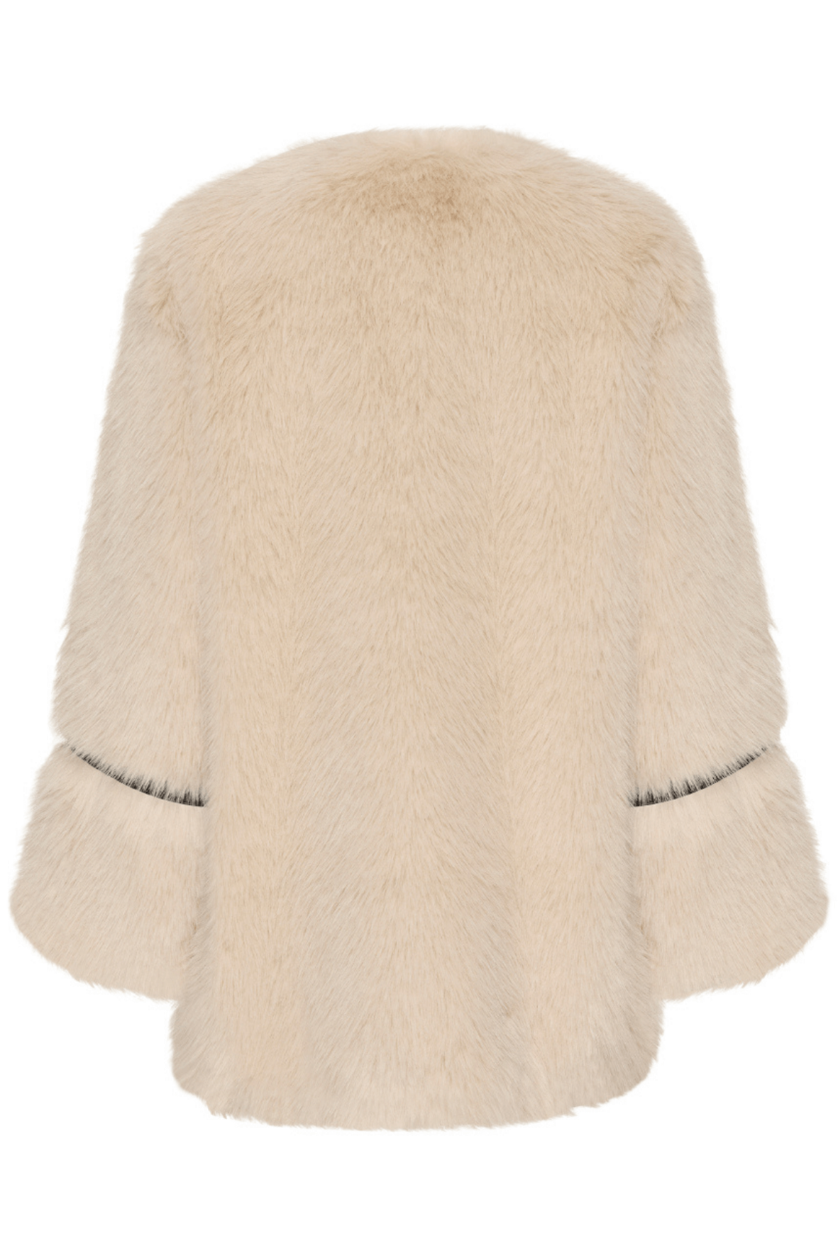 PEARLY FUR COAT SILVER CLOUD