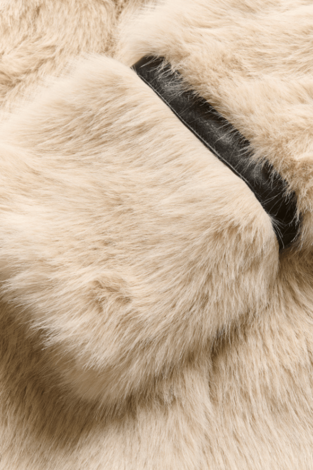 PEARLY FUR COAT SILVER CLOUD