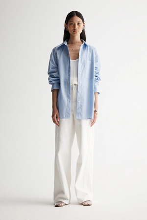 PELLI SHIRT BLUE STRIPE