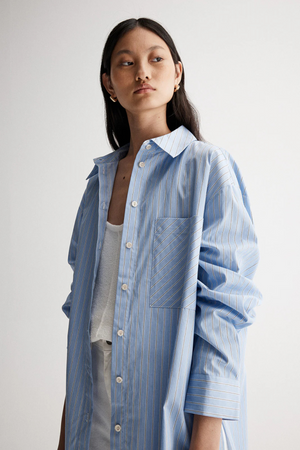 PELLI SHIRT BLUE STRIPE