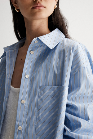 PELLI SHIRT BLUE STRIPE