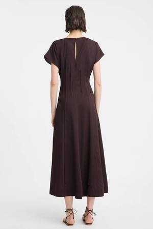 PENELOPE DRESS CHOCOLATE
