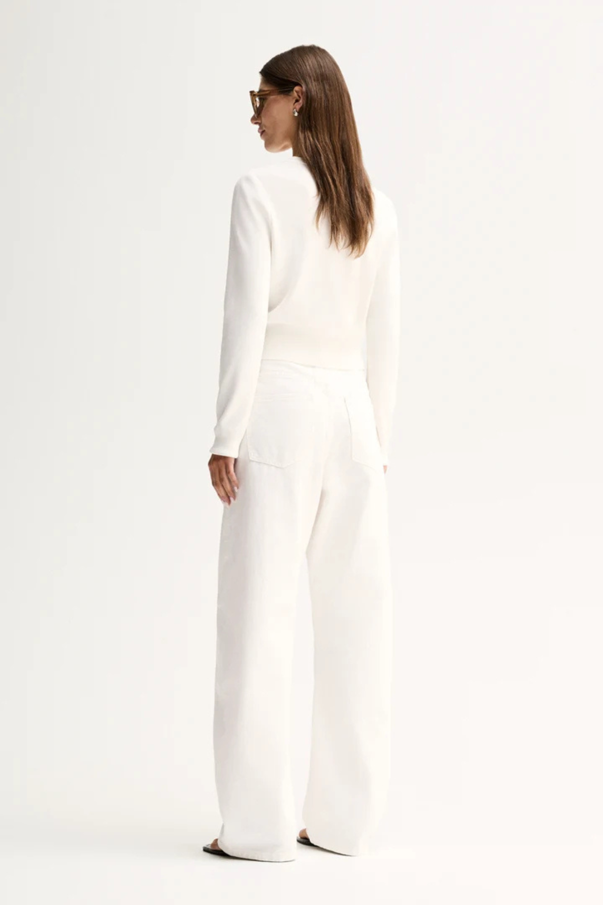 PENNY KNIT CARDIGAN WHITE