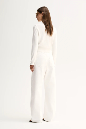 PENNY KNIT CARDIGAN WHITE