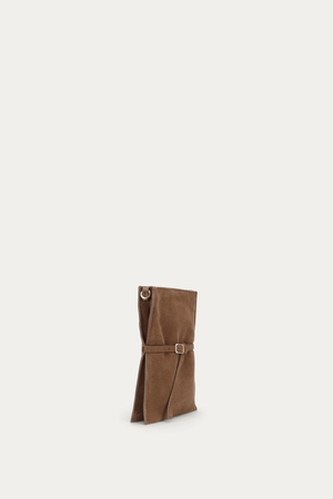 PENNY PHONE POUCH HAZEL SUEDE