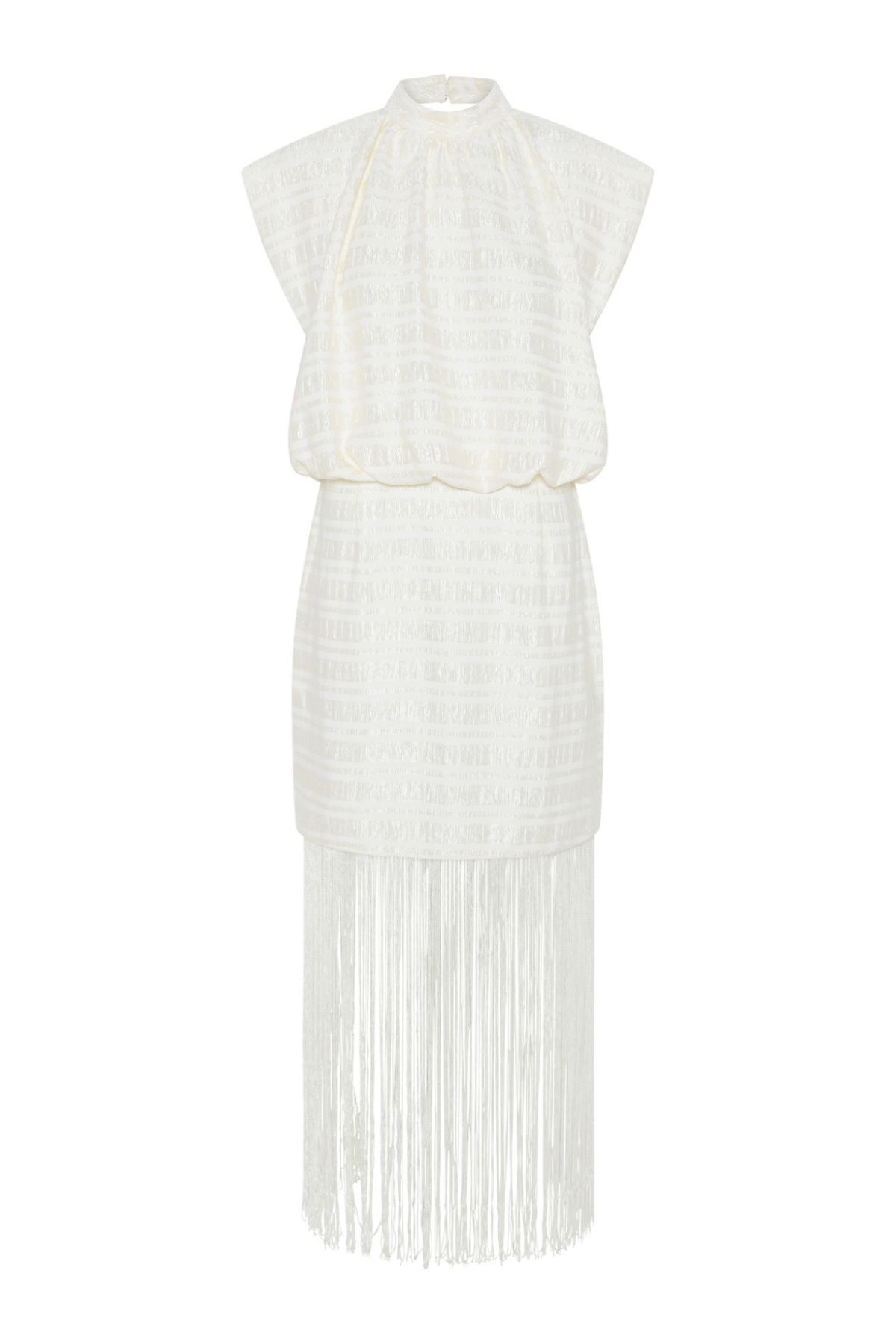 PENTZIA MALISA DRESS SNOW WHITE