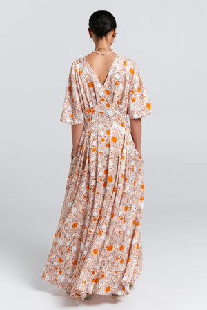 PERFECT DAY FLORENCE DRESS PINK MULTI