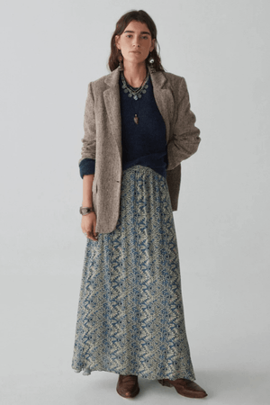 PHILIPPO SWEATER ALPACA BLUEBERRY