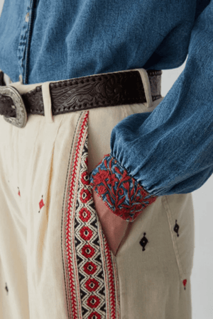 PHOEBE BLOUSE BLUE MOON
